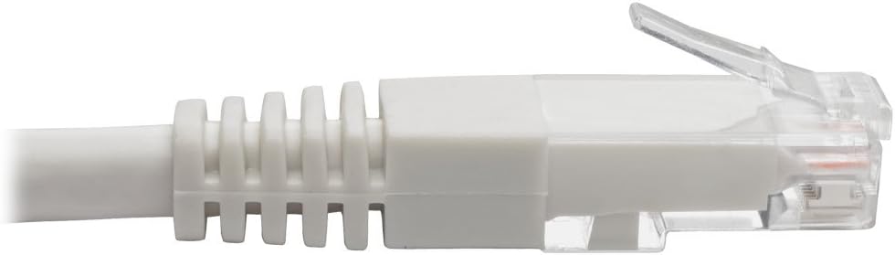 Tripp Lite Cat6 Cat5e Gigabit Molded Patch Cable RJ45 M/M 550MHz, 50 ft., Black