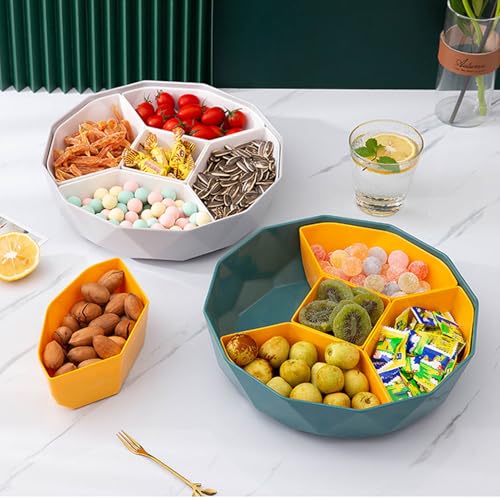 Boîte de fruits secs à compartiments séparés pour éviter le mélange des saveurs