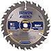 IRWIN Tools MARATHON Carbide Cordless Circular Saw Blade, 5 3/8-Inch, 24T, .063-inch Kerf (14017)