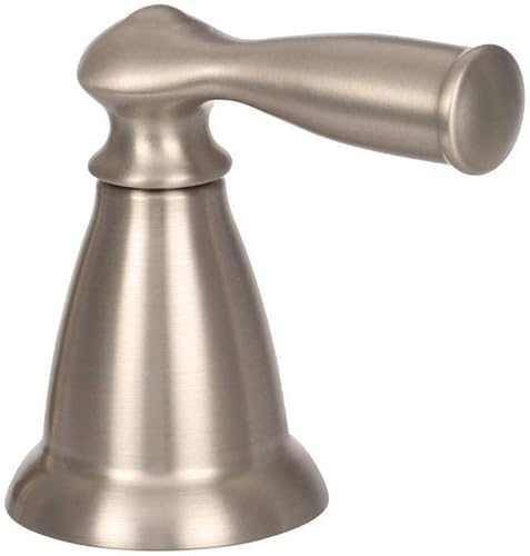 Miniatura 4 de Moen WS84924SRN Banbury - Grifo de baño de arco alto de dos manijas, resistente a manchas, níquel cepillado