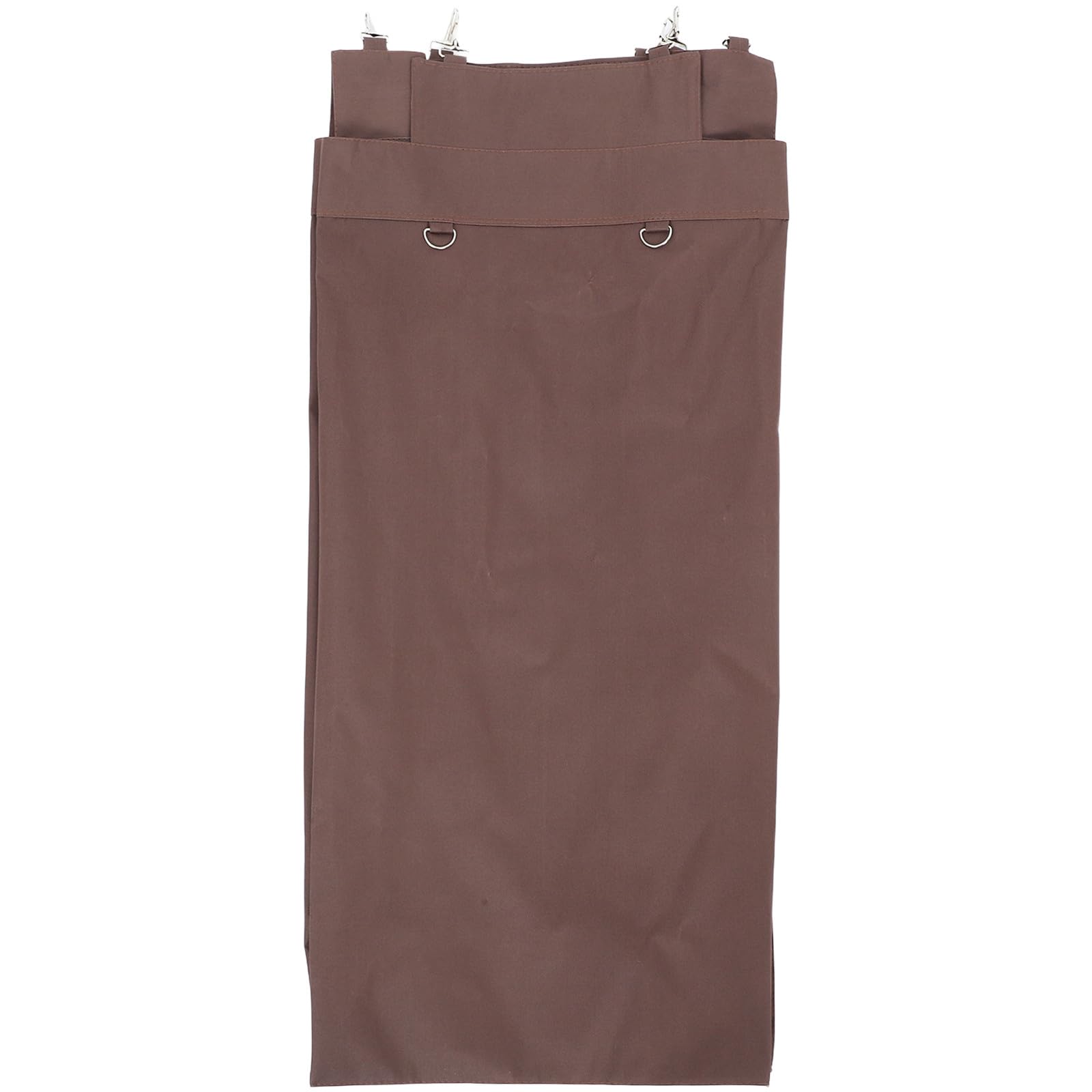 Borsa per Carrello Pulizie Oxford Marrone, Sacco Versatile e Affidabile per Biancheria e Panni, per Uso Commerciale e Domestico