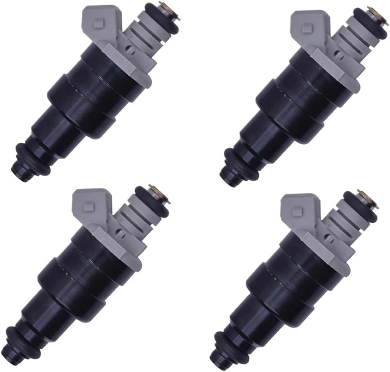 4X Fuel Injector 037906031E Compatible with VW Golf 1 Cabrio 1.8 &2.0 E Quattro Injection Petrol Car Engine Injector Kits Nozzle