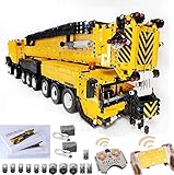 Empfohlen ab 12 Jahren SICI Technik Liebherr LTM1750 Kran Modellbausatz, 7068 Teile Ferngesteuert Kran MOC Bausteine Kompatibel mit Lego Technik