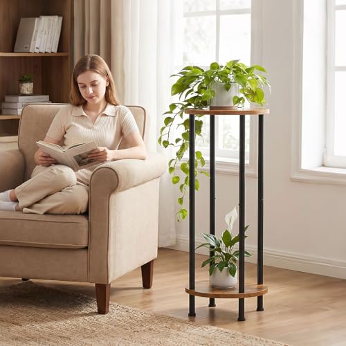 Support pot de fleur HOOBRO pour surélever vos plantes et libérer le sol - 5
