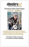 17" X 22" Premium Arctic Matte Inkjet Photo Paper - 50 Sheets