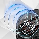 2PCS 9H Premium Tempered Glass Films for Garmin Fenix 8 Smartwatch Screen Protectors Coverage Anti-Scratch Film,47mm