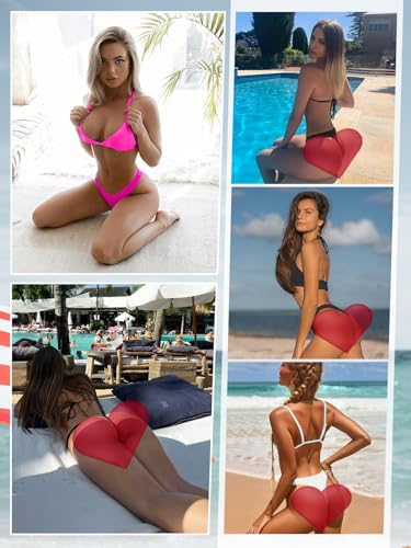 YgneeDom Women's Thong Bikini Bottom4