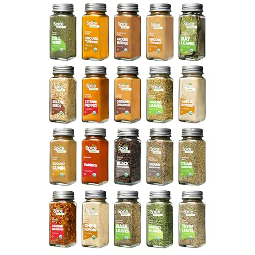 iSpice Verdeza Organic Seasoning Set, 20 Pack - 27.28 oz