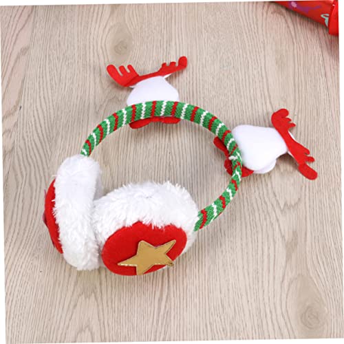 Orejeras navideñas infantiles para el camino al colegio en invierno 6