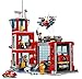 LEGO City Fire - Parque de Bomberos, estación de juguete para construir,...