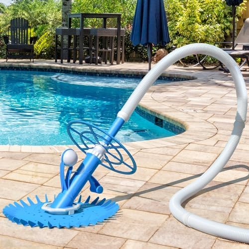ERGOMASTER Pool Vacuum for Above Ground Pool Inground Pools