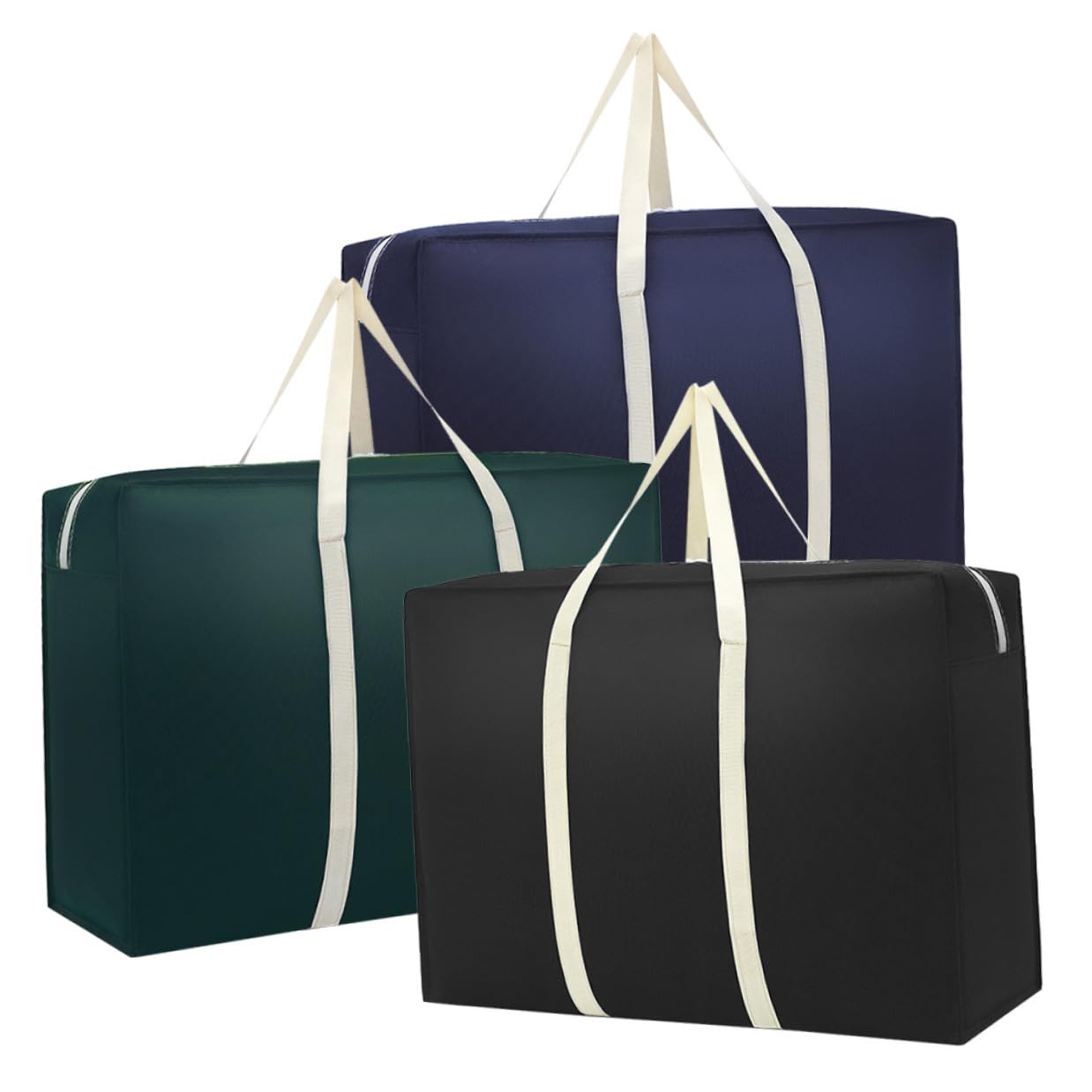 Housse de rangement vêtements couette couverture armoire Homoyoyo 3 pièces