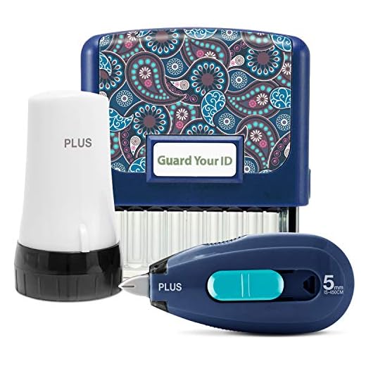Identity Theft Security Roller Stamp Kit is a Triple Threat Identity Protection and conceals Your Information on Multiple Surfaces for The Ideal Privacy and confidentiality by Guard Your ID
