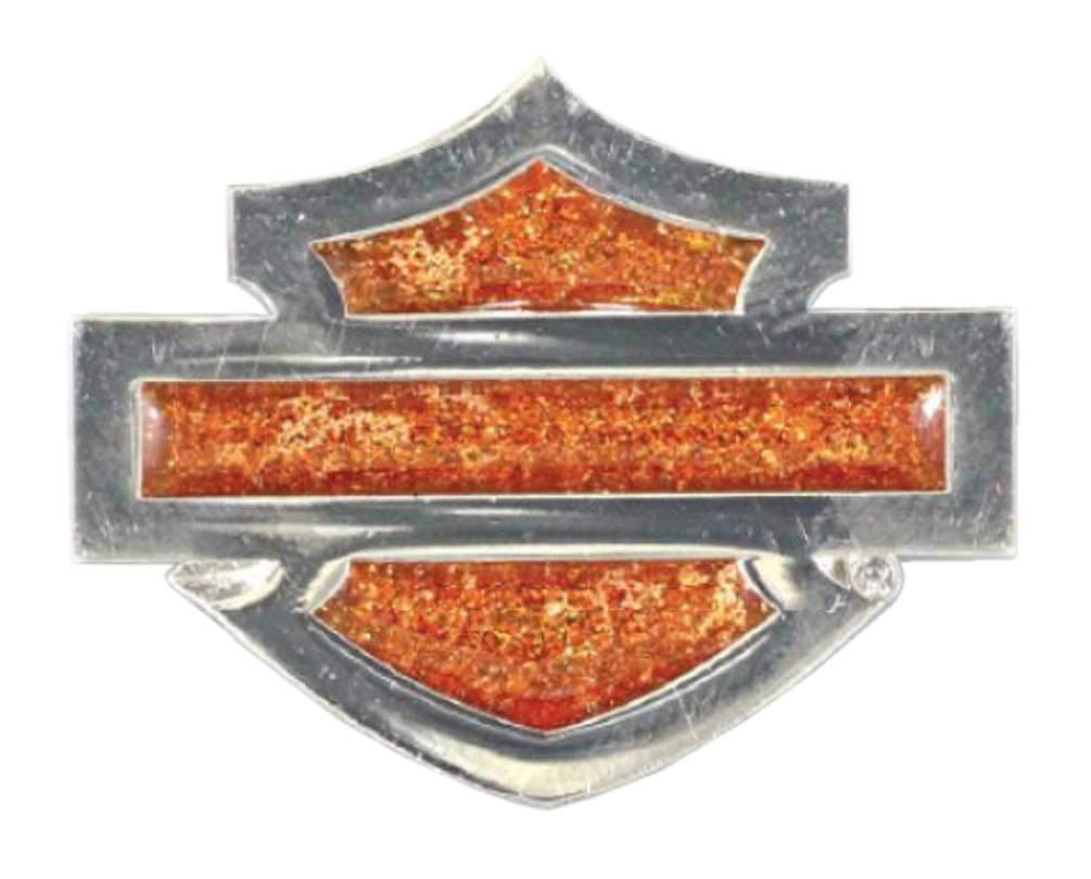 Buy HarleyDavidson Stained Glass & Glitter Blank Bar & Shield Pin