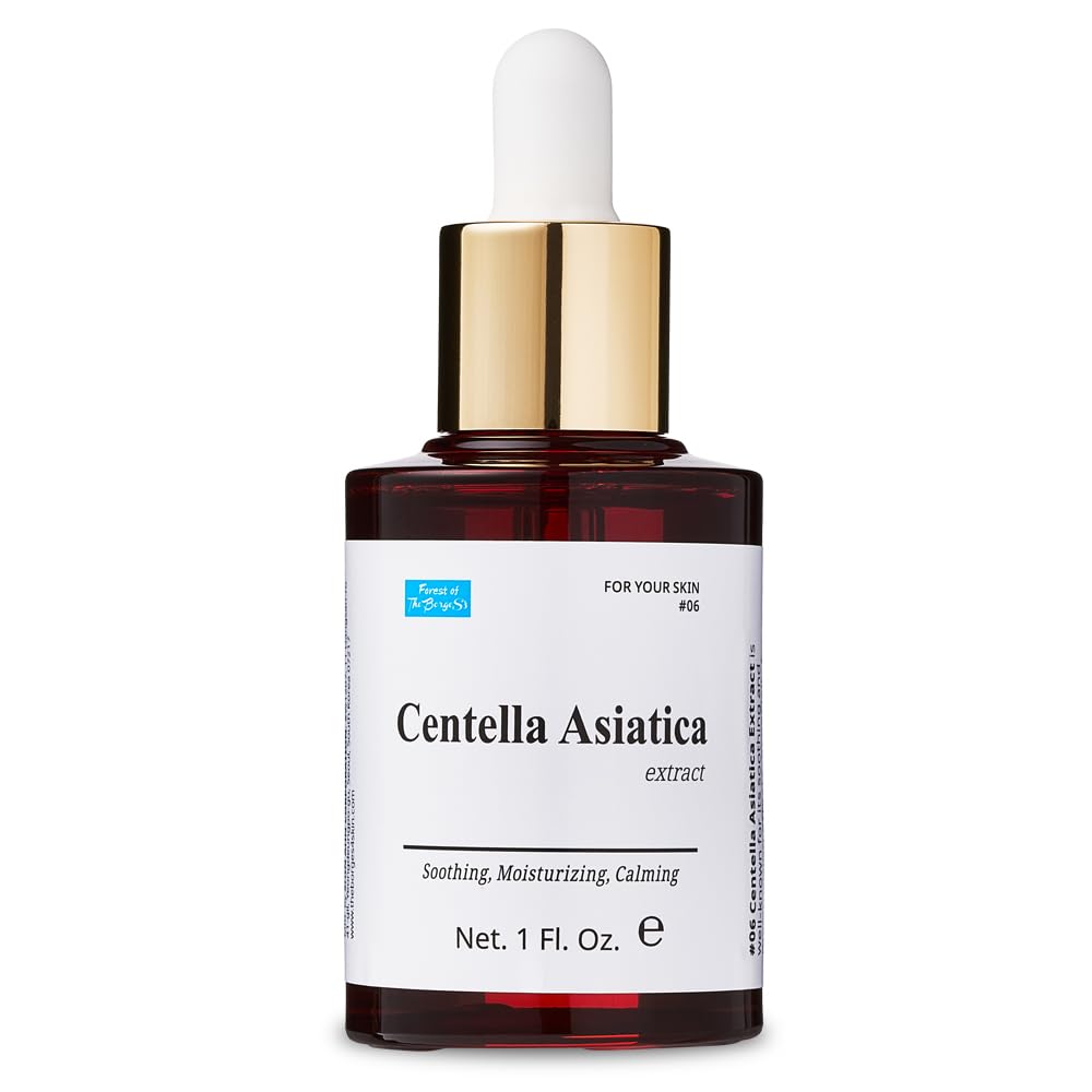 Centella Asiatica Extract 1 fl. oz. Dropper for soothing, moisturizing, and calming skin. using as facial toner or mist. Empty spray bottle included. - Image 2