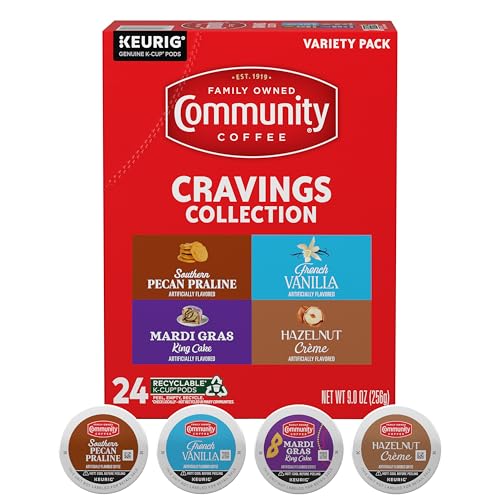 Image of Community Coffee Cravings Collection Variety Pack, 24 ct K-Cup Pods (Pack of 1)
