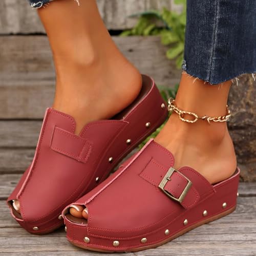 Chaussure running mules mode pour femmes compensées été - 2