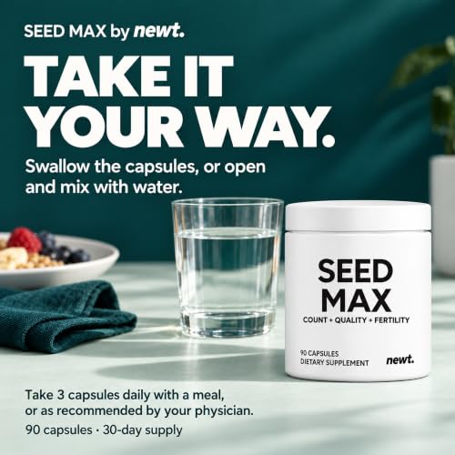 Newt SEED MAX Men's Fertility Supplement