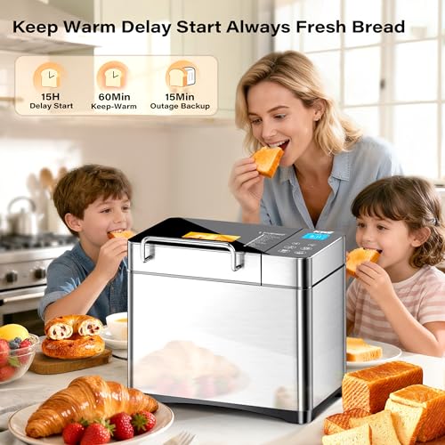 KBS Pro 710W Bread Maker, 2LB 17-in-1 Automatic Bread Machine MBF-010 の商品画像 5