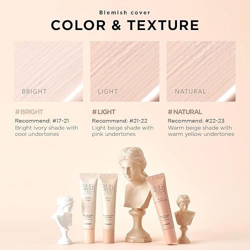 Miniatura 5 de Hanskin Corrector de cobertura completa de imperfecciones, iluminador debajo de los ojos, oculta e ilumina las ojeras, fórmula cremosa semimate,