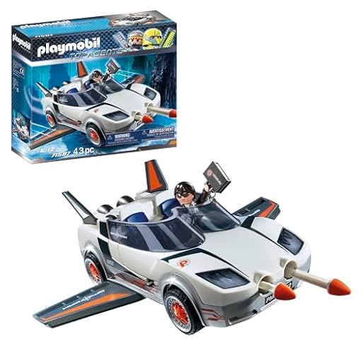 Playmobil Top Agents, Agente Secreto y Racer 71587, a partir de 4 años | Ya disponible en tu tienda friki favorita! En mundofriki.es!
