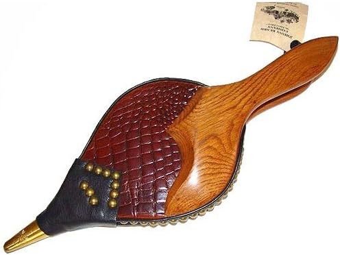 Johnny Beard Aligator Print Leather Bellows