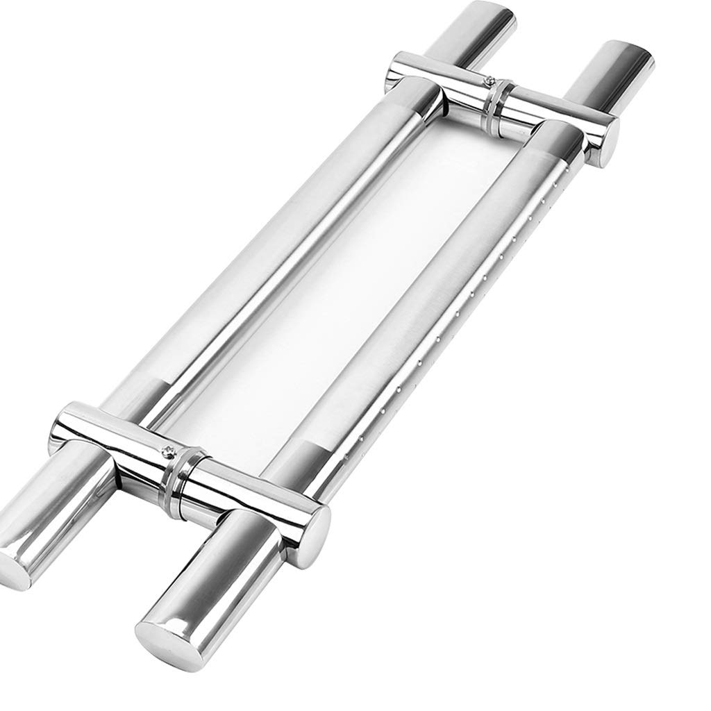 GBRJUYF Sliding Barn Door Handle Set - Adjustable Push Pull Hardware for Internal and External Doors, Two-Sided Design