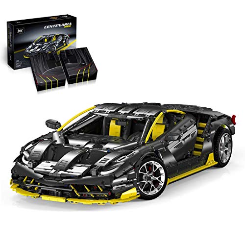 KEKRAV Technic Centennial Sport Car Car Building Set, 3789 Stücke Bausteine, die mit der Lego -Technik kompatibel sind
