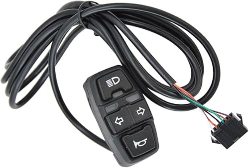 Miniatura 5 de Juego de faros y luces traseras para bicicleta, 24-48 V, luces de giro Ebike delantera y trasera, bicicleta eléctrica con luz giratoria, luz de