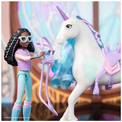 Unicorn Academy - L'Ecole des Licornes - Licorne Glacier + Poupée Layla - Licorne, Poupée Et Accessoires À Collectionner - Jouets Inspirés De La Série L'Ecole des Licornes - Jouet Enfant 4 Ans et +