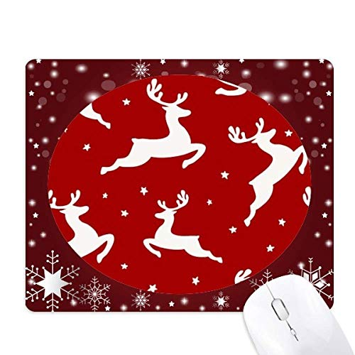 Tapis de souris de Noël rouge pour embellir vos soirées d'hiver