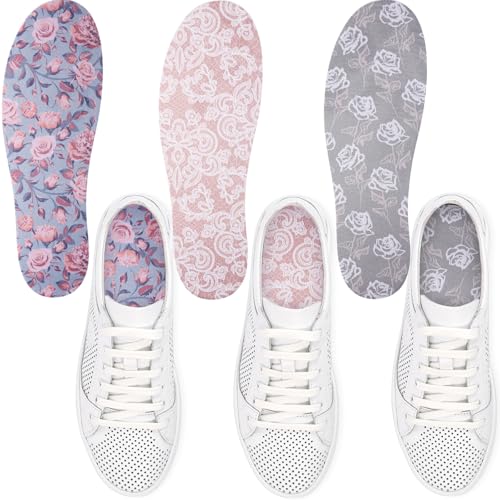 Image of 3 Pairs No Show Socks Sockless Shoe Liners Women