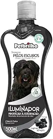 Petbrilho Shampoo Pelos Escuros 500Ml Para Cães