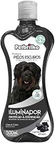 Petbrilho Shampoo Pelos Escuros 500Ml Para Cães