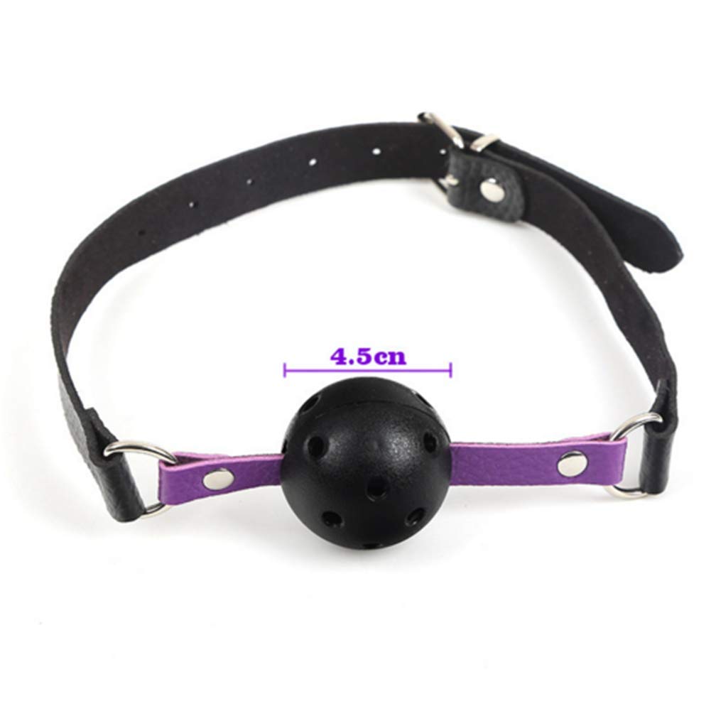 SM Adulto Flirtare Legame 7 Pezzi Set Uomini E Donne Maschera per Gli Occhi Pelle Manette Strumento di Tortura Oggetti di Scena del Sesso,Purple