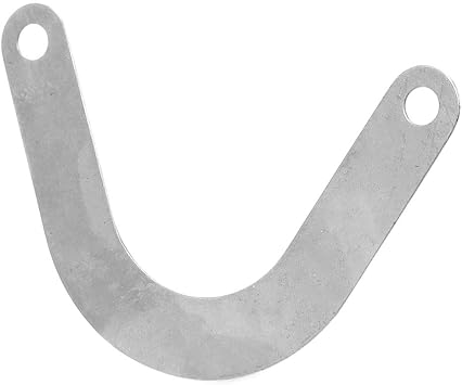 Air Compressor Valve Plate, Compressor Valve Plate, 5 Pieces U Shape Valve Plate Metal Air Compressor Accessory 2.32inch Wide Head Valve Plate Metal Plate Iron Plate
