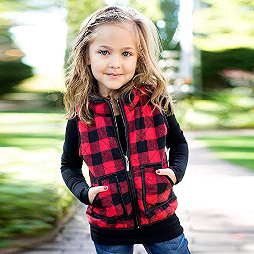 Toddler Kids Baby Boys Girls Plaid Windproof Coats Warm Outerwear Windproof Warm Soft Coat Fall Sweater Toddler Girl2