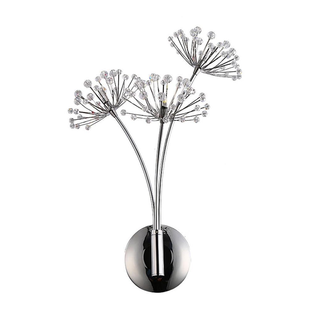 SXSCARKX Wall Light Indoor LED 6W 3000K Warm White Modern Metal Lamp Decorative Sconce for Living Room Bedroom Hallway Corridor Stairs Hall, Silver