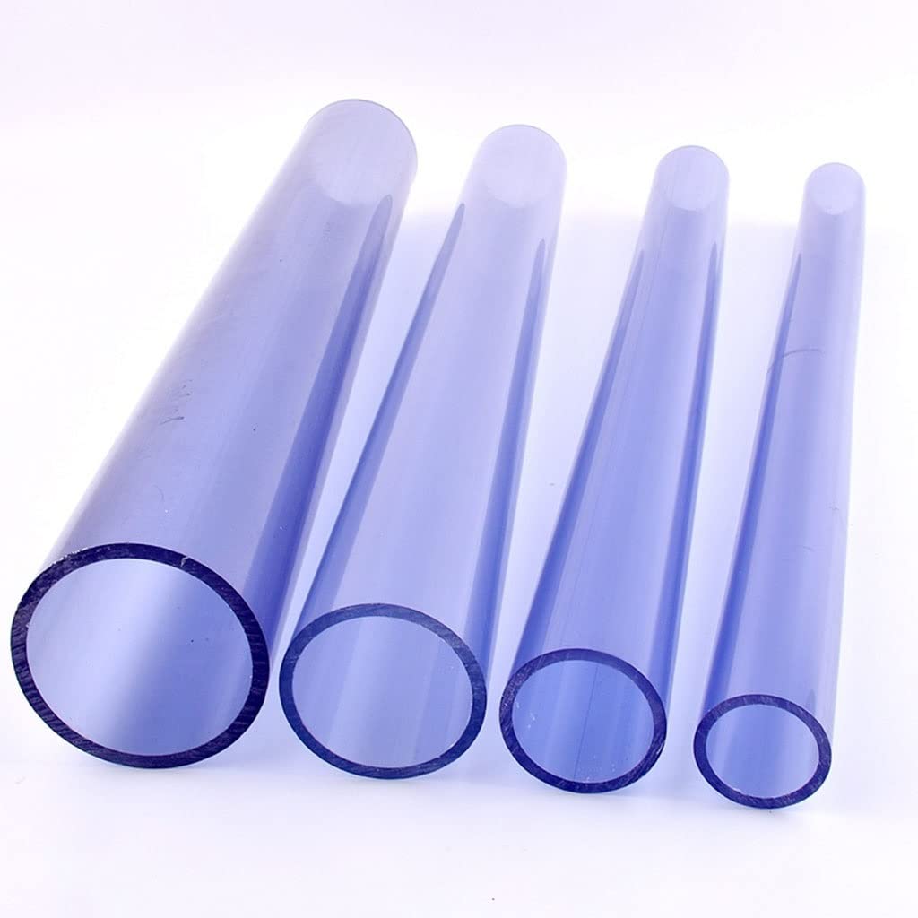 Tubo adaptador de PVC transparente for acuario, tanque peces(Outer diameter 225mm)