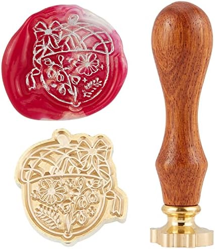 CRASPIRE Wax Seal Stamp Rabbit Shape Sealing Wax Stamp Head with Universal Wood Handle for Wedding Invitations Cards Bottle Gift Business Thanks Anniversary