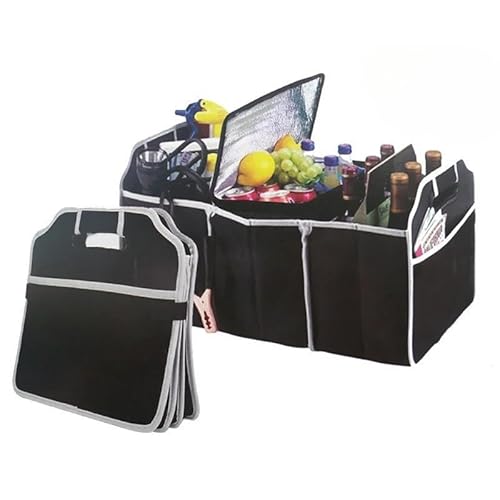 QIMOSHOP Bolsa Organizador Universal Treco Carro Viagem Multifuncional (1, SN-12) - Cinza