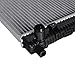 AMCCM Radiator Fit for Chrysler 200 2.4L 2015-2017 for Chrysler 200 3.6L 2015-2017 for Jeep Cherokee 2.4L 2014-2018 OEM 13400