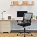 Ergonomic Office Chair Lumbar Support Mesh Chair Computer Desk Task Chair with Armrests
