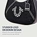 True Religion Hobo Bag, Strudded Logo Denim Shoulder Purse, Silver Hardware with Adjustable Handle Drop, Zip Closure, Denim Black