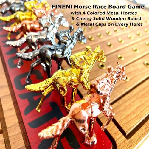 Juego de Mesa Horse Racing Game para Adultos miniatura 3