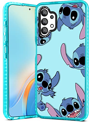 Qerrassa Stic Case for Samsung Galaxy A13 5G Cute Cartoon Character Kawaii Soft TPU Cover for Girly Girls Kids Boys Phone Cases Funny Pattern Fashion Protective Case for Samsung A13 5G