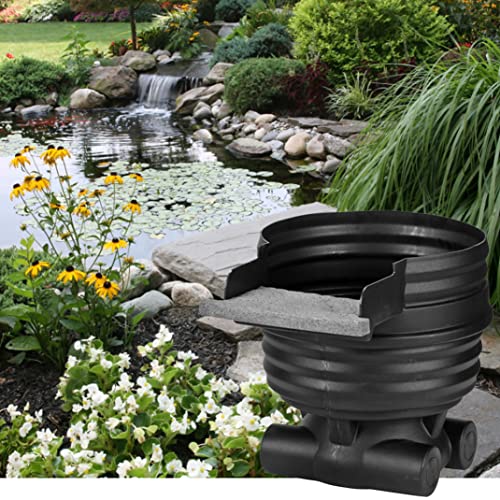 Little Giant Wf5 Biological Waterfall Filter For Garden And Koi Ponds Up To 5,000 Gallons, Black, 571010 #TOP1