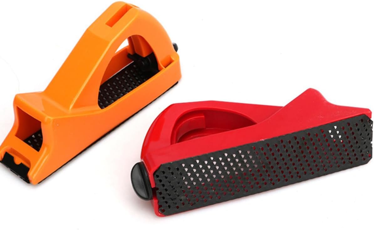 Toddmomy Pvc Woodworking Planer Hand Tool Lightweight and Efficient for Plasterboard and Wood Plate Trimming, Portable Scraper for Carpenter and Woodworking Starters Random Color