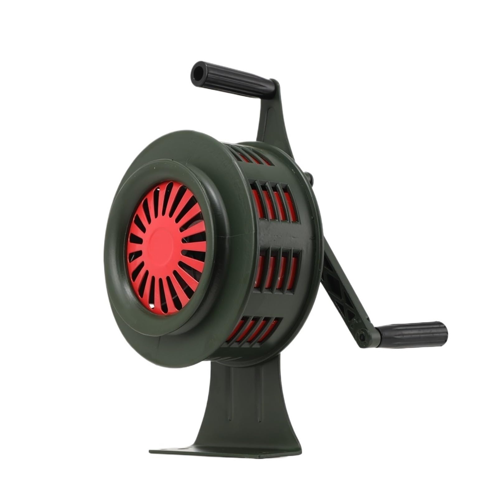 AMZBNEIDI Stainless Steel Hand Meat Grinder for Home Use, Hand Crank Siren Horn 110dB Manual Portable Air Raid Security Alarm Multicolor Sporting(Sy-200a Green)