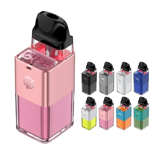 �x�p���b�\ XROS CUBE Pod System Kit 900mAh 2ml �N���X �L���[�u �|�b�h �d�q�^�o�R Vape �x�C�v �X�^�[�^�[�L�b�g �j�R�`���t���[ (Sakura Pink)